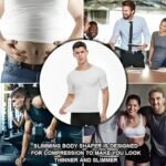 ⁦مشد رجالي نصف كم أبيض⁩ - الصورة ⁦5⁩