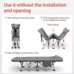 ⁦سرير قابل للطي والتعديل⁩ - الصورة ⁦2⁩