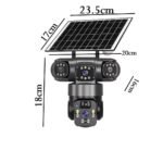 ⁦كاميرا مراقبة V380 رباعية FHD⁩ - الصورة ⁦2⁩
