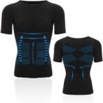 ⁦مشد رجالي نصف كم أسود⁩ - الصورة ⁦5⁩