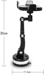 ⁦حامل موبايل للسيارة قابل للدوران⁩ - الصورة ⁦2⁩