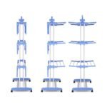 ⁦منشر تجفيف الملابس القابل للطي⁩ - الصورة ⁦8⁩