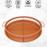 طقم سلة وصينية للتحمير والقلي