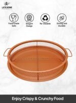 طقم سلة وصينية للتحمير والقلي