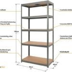 رف تخزين شديد التحمل