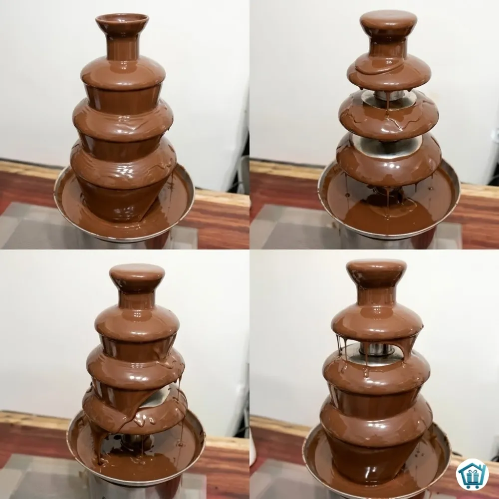 نافورة الشوكولاتة 4 طبقات 1