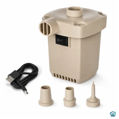 Portable cordless air pump