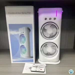 Dual portable misting fan (2)