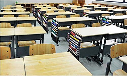 منظم مكتبي معلق كبير من قماش أكسفورد بـ14 جيب - الصورة 4