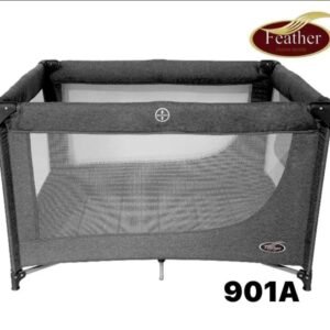 سرير لعب أطفال Feather بجوانب شبكية