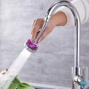 رأس صنبور دوار مسرع وموفر للمياه