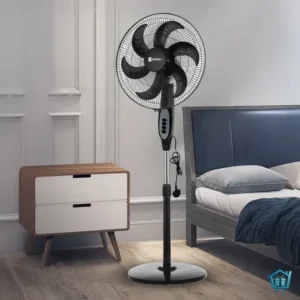 مروحة أرضية عمودية من سايونا