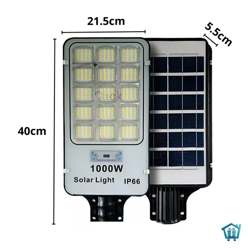 مصباح إضاءة خارجية للمنزل يعمل بالطاقة الشمسية مع مستشعر حركة ذكي