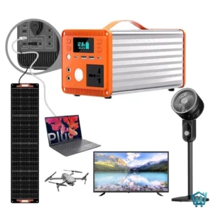محطة طاقة محمولة 300 واط ببطارية LiFePO4