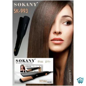 مكواة فرد الشعر SOKANY تصفيف احترافي وسريع