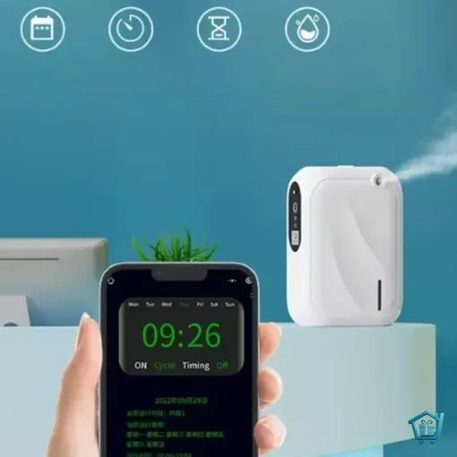 فواحة عطرية ذكية مضيئة 140 مل بالشحن Type-C