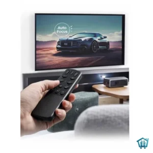 جهاز عرض  ذكي بدقة HD 720P مع أندرويد وواي فاي وبلوتوث ودعم 4K